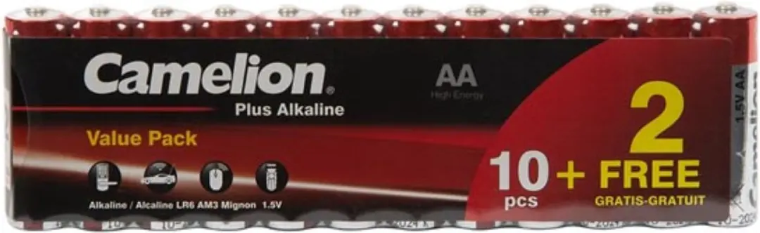 Camelion Alkaline AA LR6C/102 Batterijen
