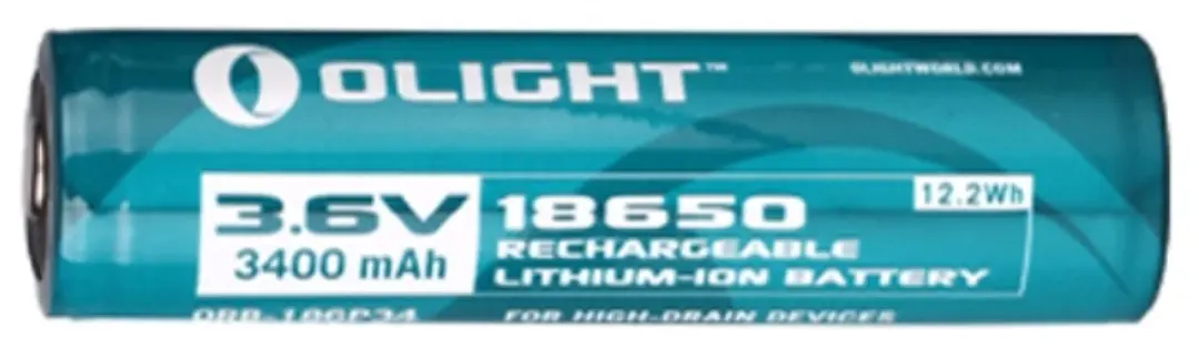 Olight oplaadbare lithium 18650HP 3,6V batterij
