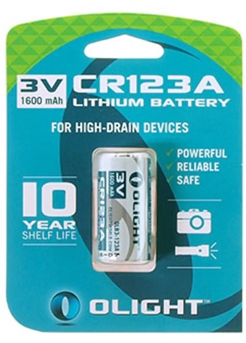 Olight CR123A 1600mAh Accu