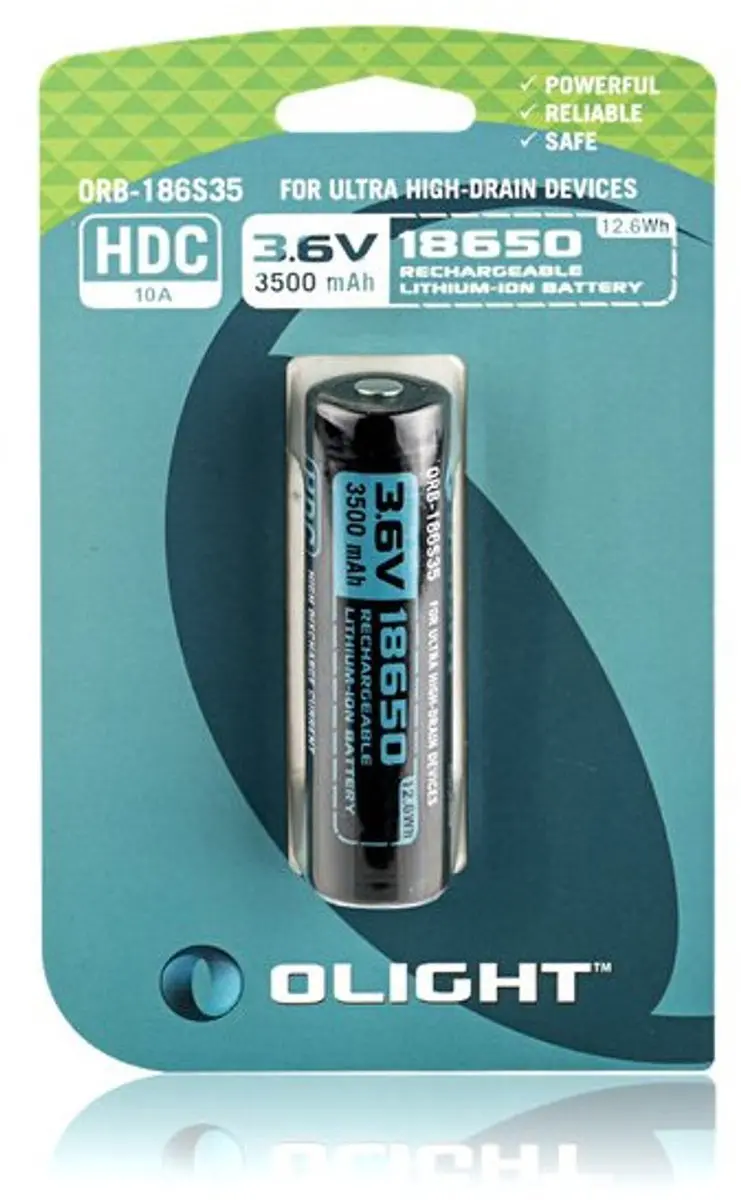Olight Batterij Accu 18650 3500mAh tbv X7, M2R, Warrior X