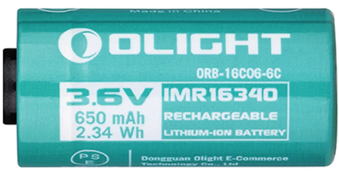 Olight IMR16340 ORB-16C06-6C Accu - 650mAh