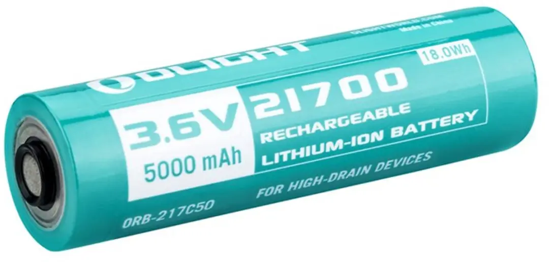 Olight Batterij Accu 21700 5000 mAh accu voor Seeker 2 Pro