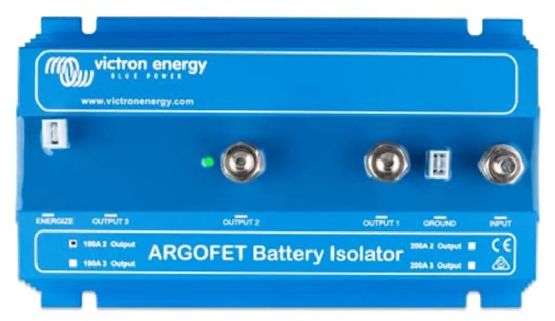 Victron Argofet 200A 2 Accu's