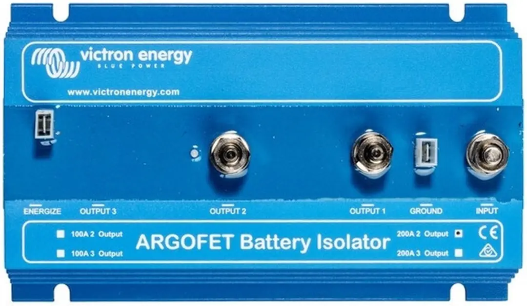 Victron Argofet 200A 2 Accu's - Blauw
