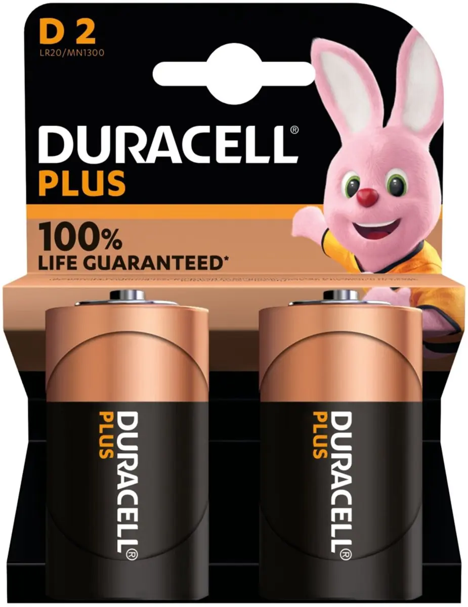 Duracell Alkaline D Batterijen LR20/MN1300