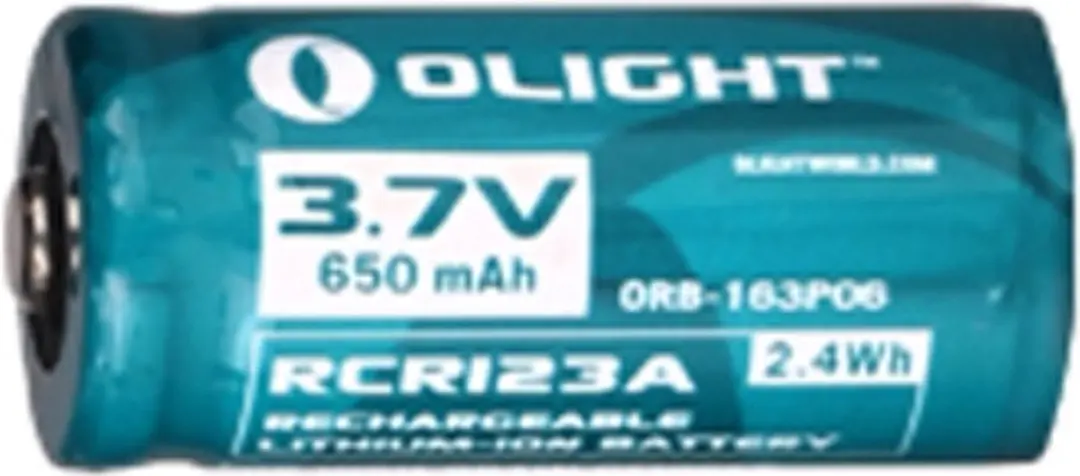 Olight RCR123A Oplaadbare Batterij 650mAh