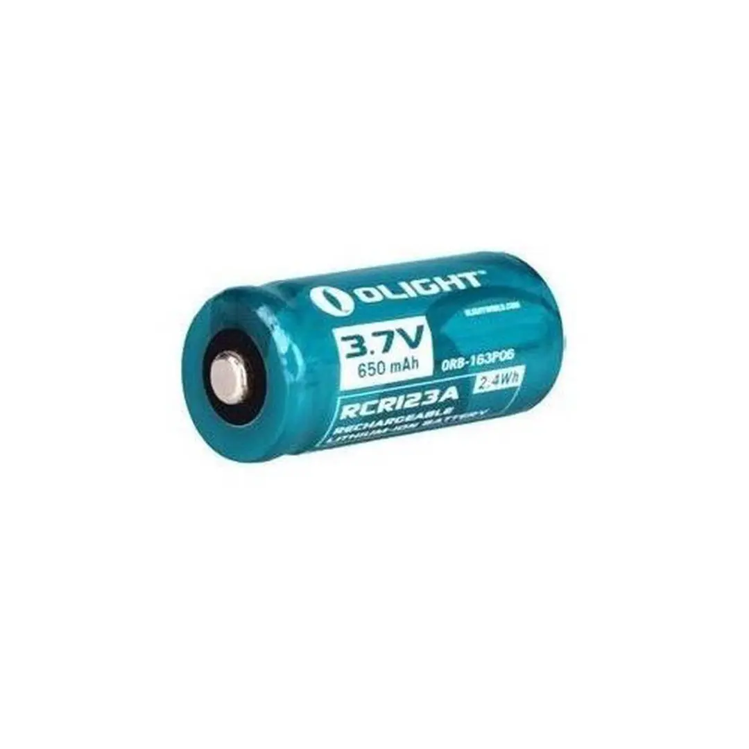 Olight RCR123A Oplaadbare Batterij 650mAh