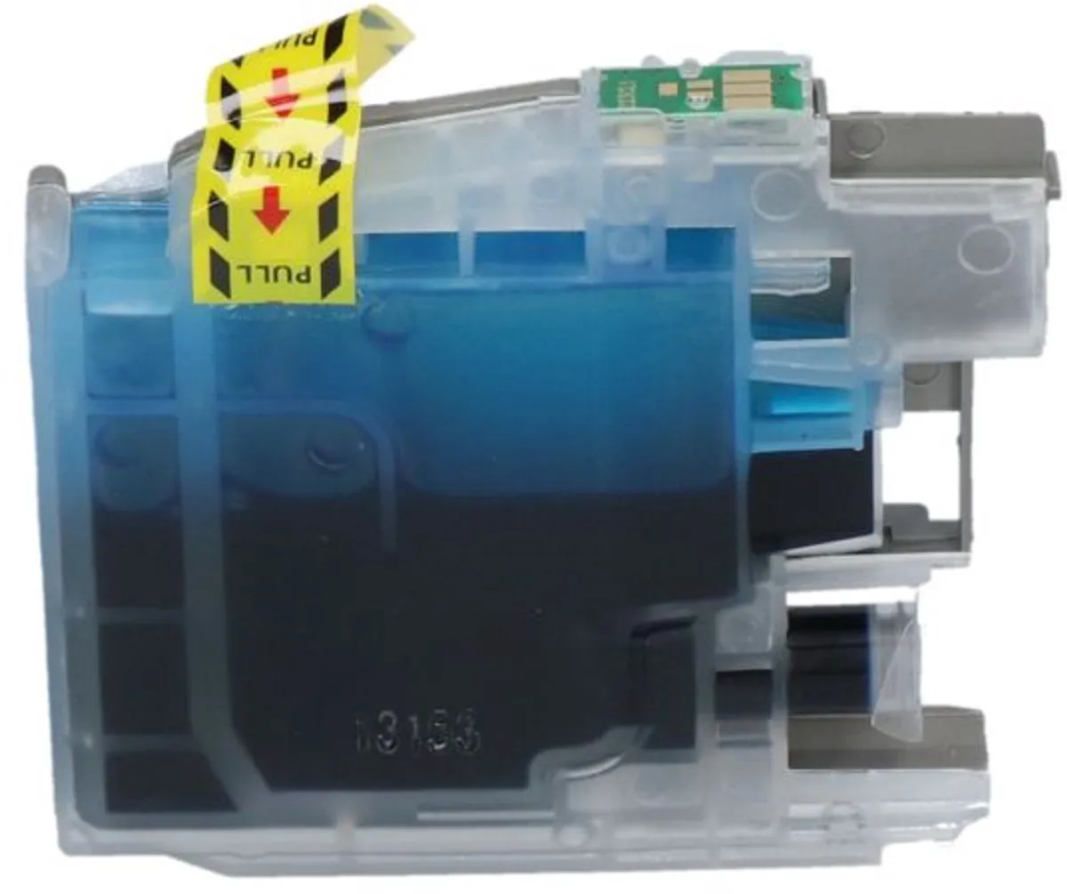 PrintAbout LC-221C Inktcartridge Cyaan - 13ml - o.a. Brother
