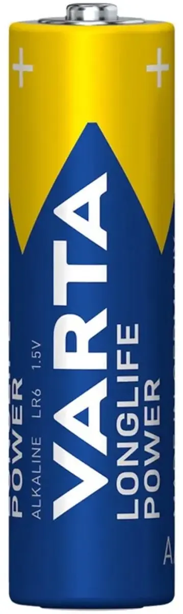 Batterij varta longlife power 8x aa