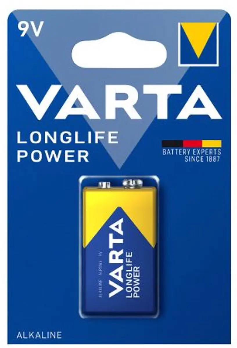 9 volt batterij