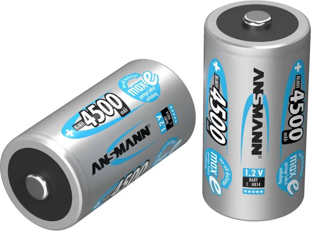 Ansmann maxE HR14 C Oplaadbare Batterij 4500mAh