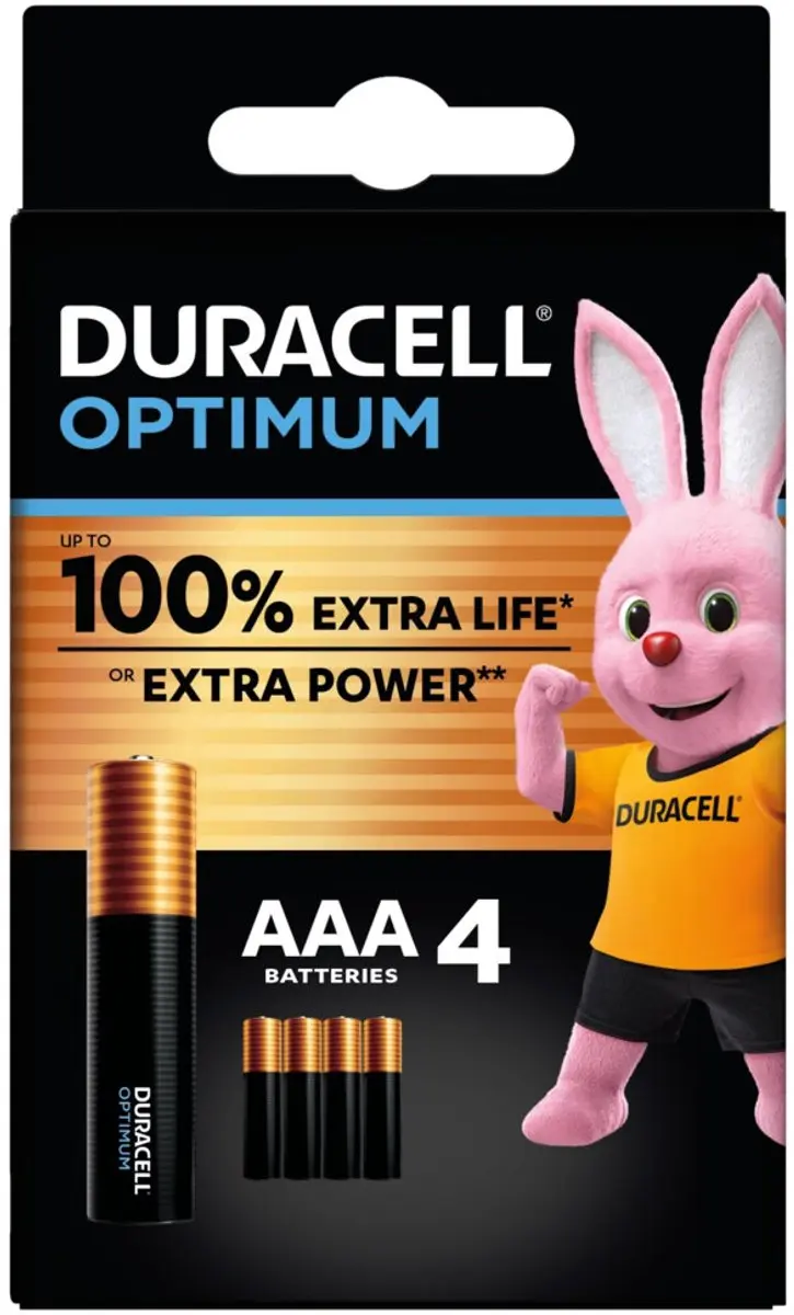 Duracell Alkaline AAA Batterijen