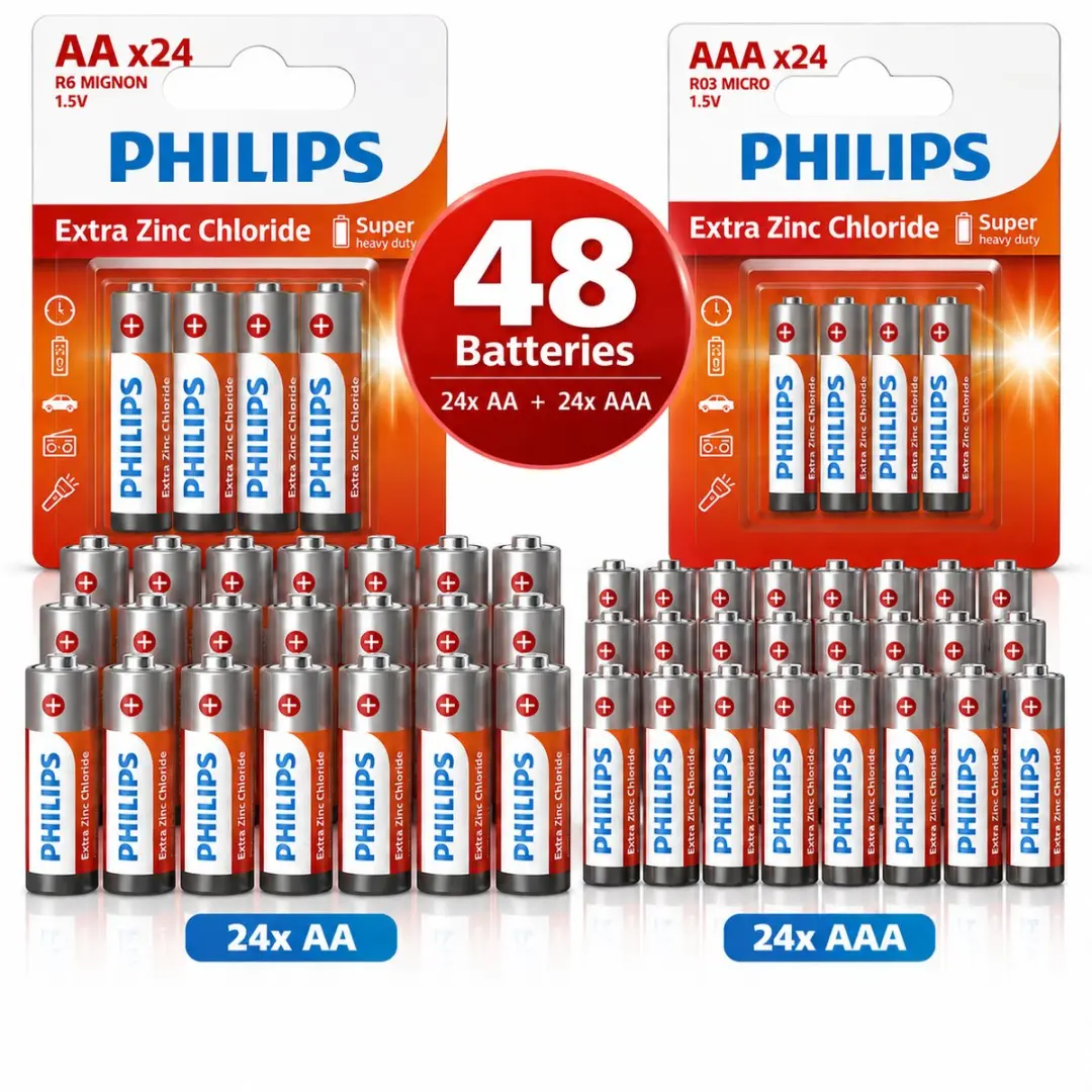 Philips AA & AAA Batterijen