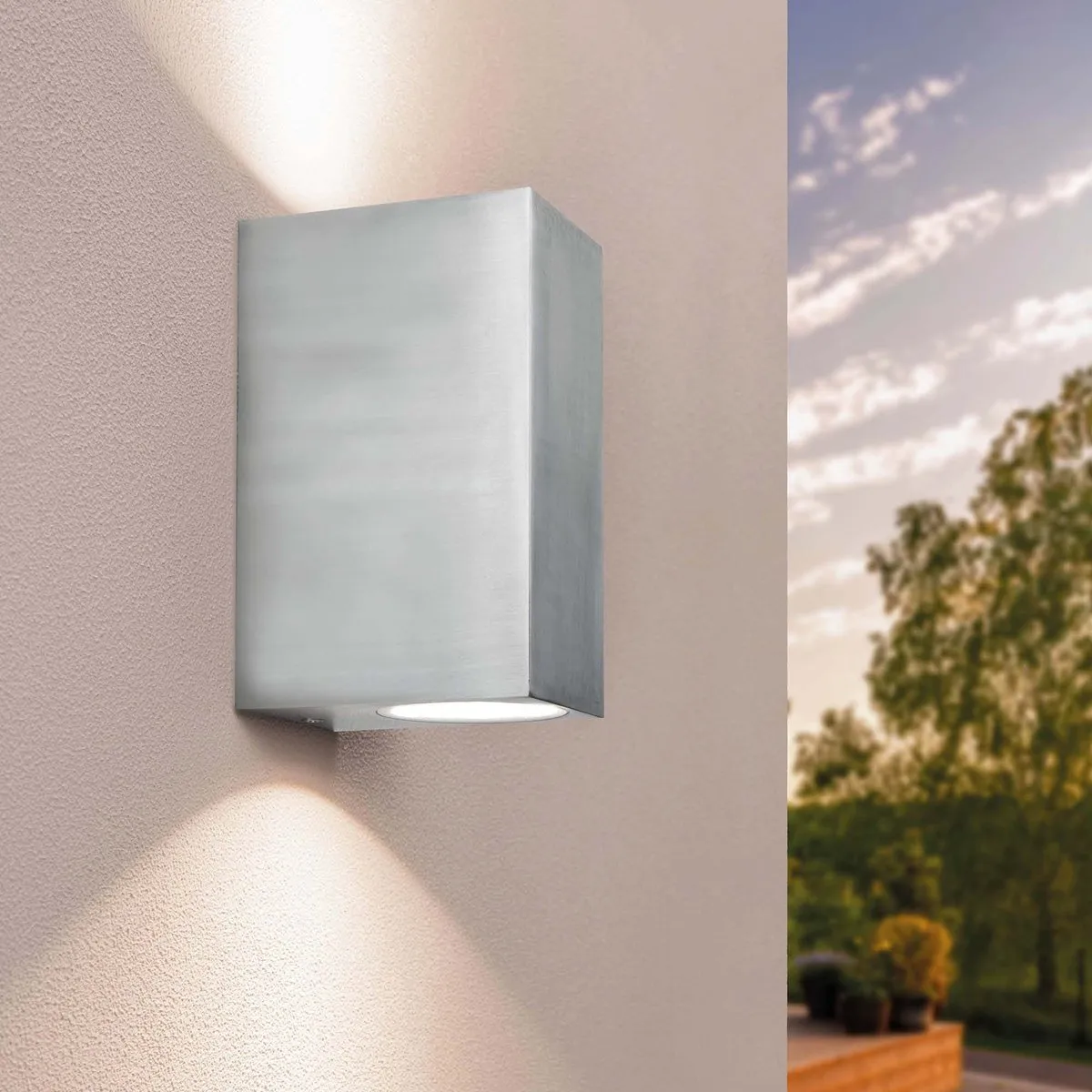 Ledvion LED Wandlamp GU10 2x35W IP54
