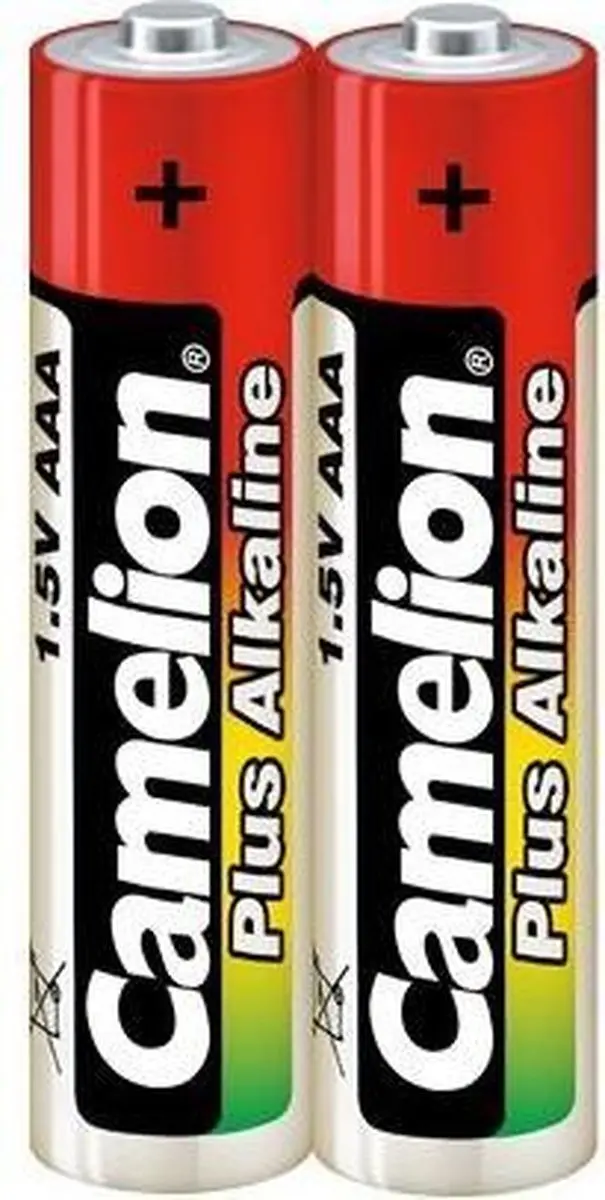 Camelion AAA Alkaline Batterij LR03 - 1300mAh - 2 Stuks