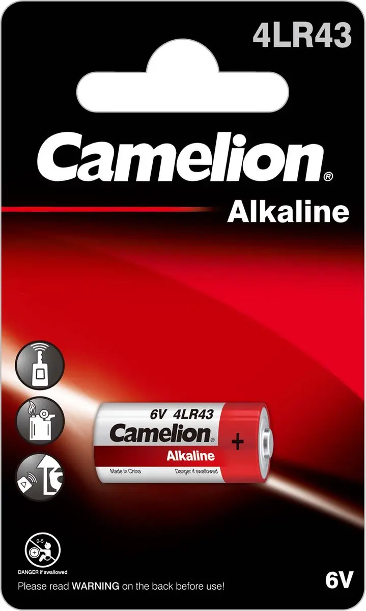 Camelion Speciale Batterij 4LR43-BP1 1stuk(s) 6