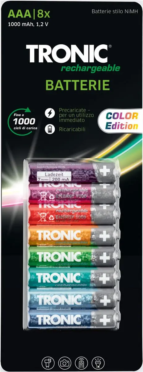 TRONIC Oplaadbare batterijen