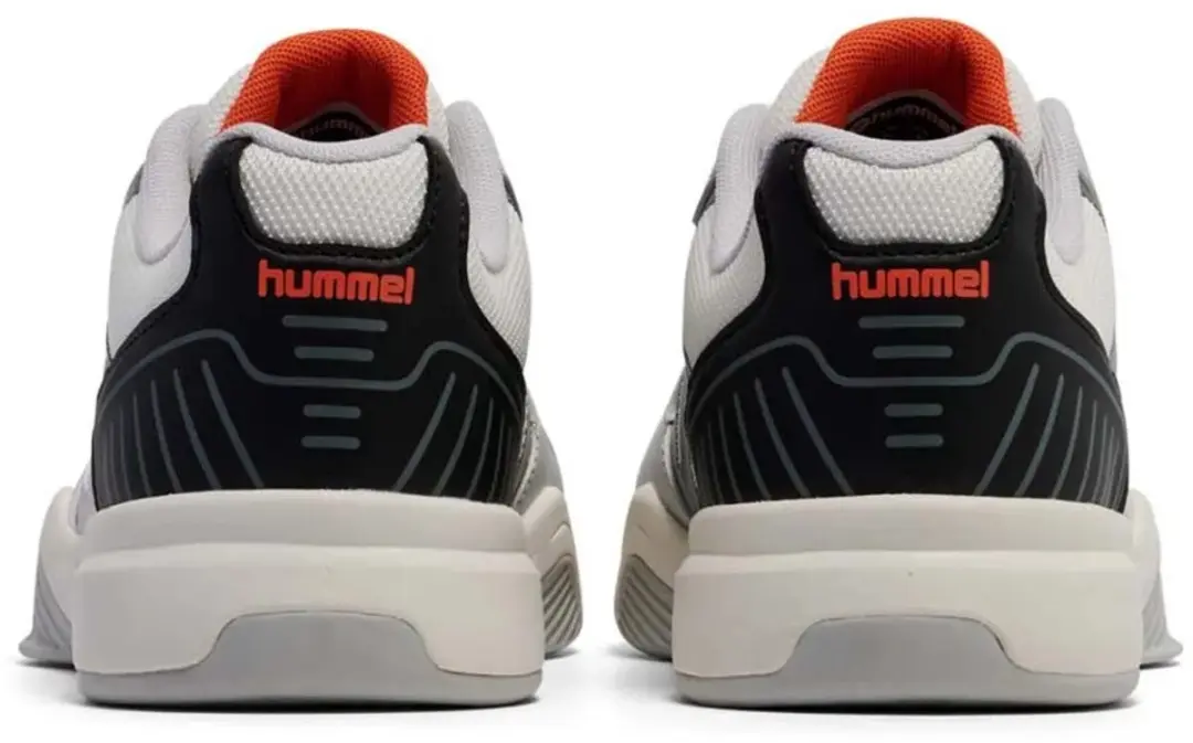 Hummel All Court 228237 Handbalschoen Dames - 40 - Wit/Zwart/Rood - afbeelding 4 van 6
