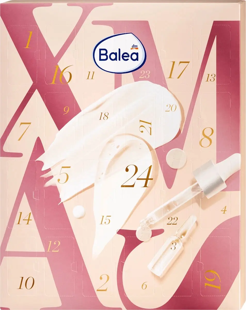 Balea Adventskalender 2026 Gezichts- & Schoonheidscollectie