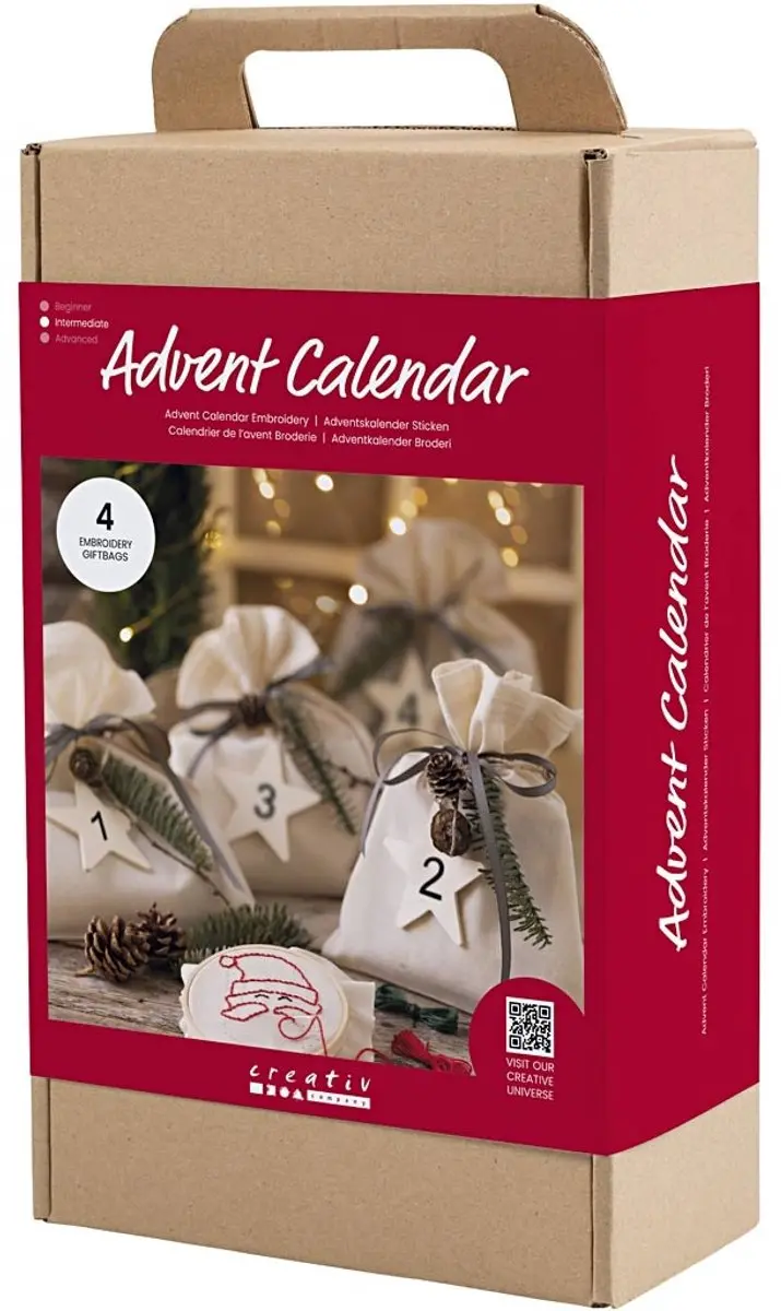 Creativ Company Adventskalender Borduren - Meerkleurig
