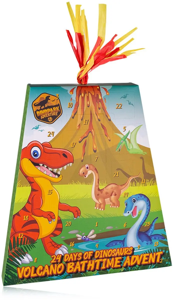 Accentra Adventskalender 2025 Dino's - 24 Stuks - Dinopark Adventure