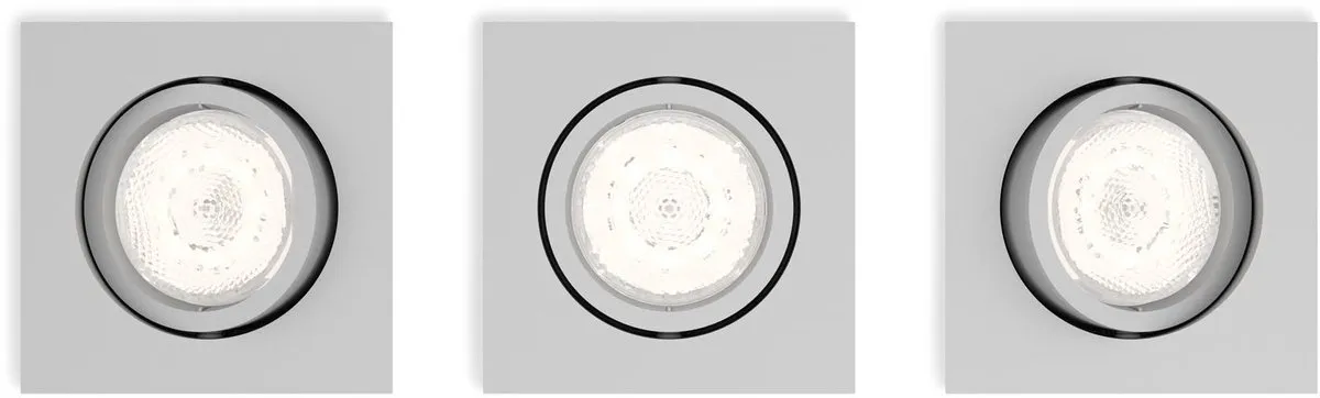 Philips Casement Inbouwspot 3x500lm