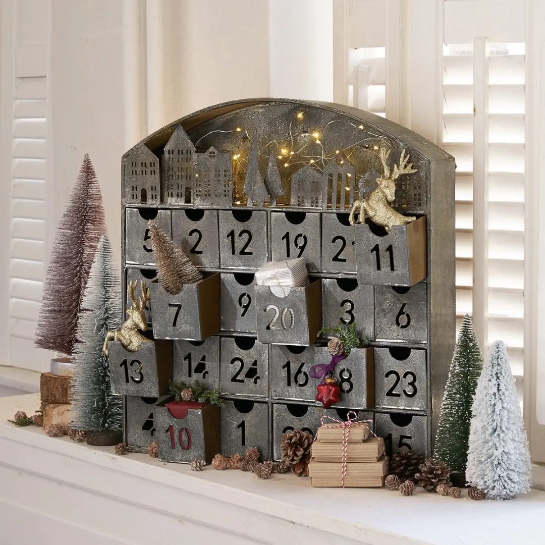 Loberon Adventskalender Léran - Grijs