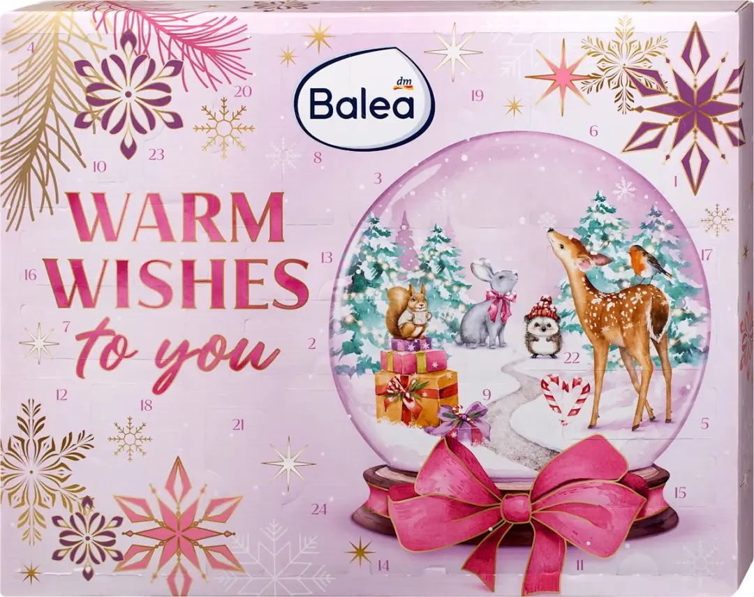 Balea Adventskalender 2026 Warm Wishes