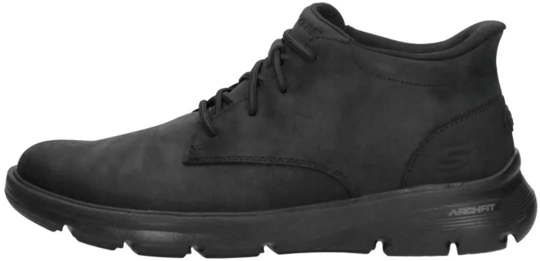 Skechers Arch Fit Garza Ridley Heren Instappers - Zwart