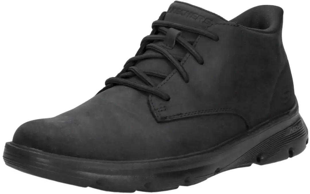 Skechers Arch Fit Garza Ridley Heren Instappers - Zwart