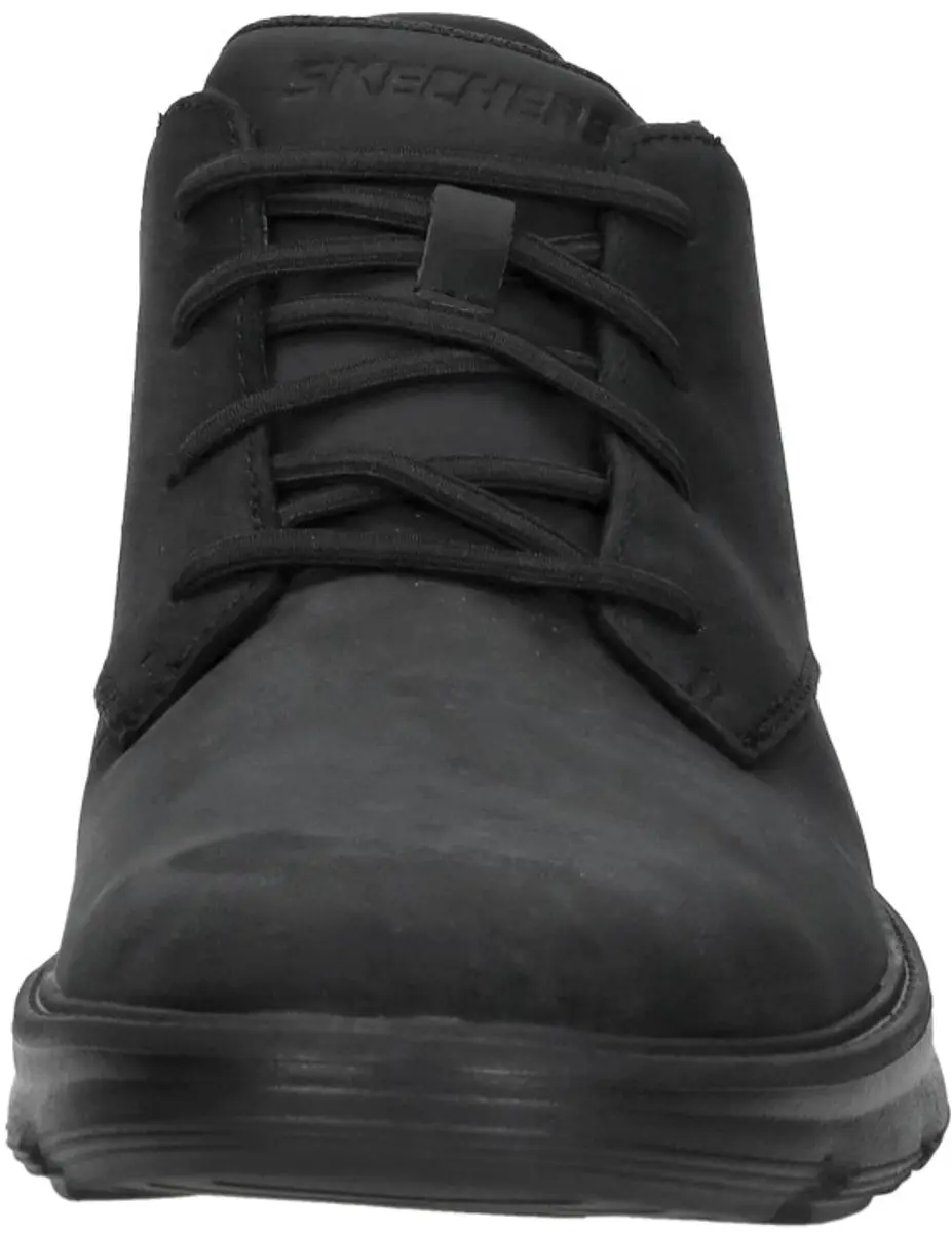 Skechers Arch Fit Garza Ridley Heren Instappers - Zwart