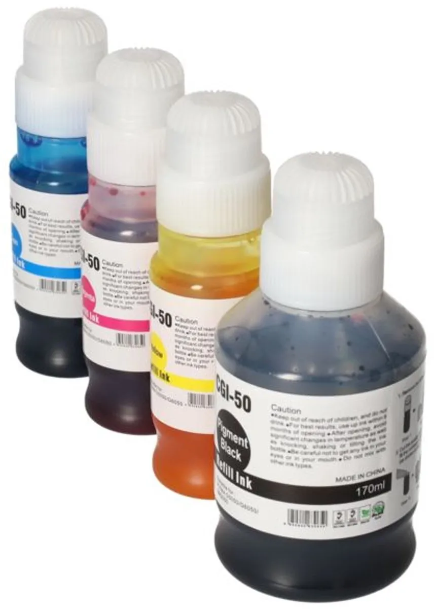 PrintAbout GI-50PGBK/C/M/Y Inktcartridge 4-kleuren - 28.100 pagina's