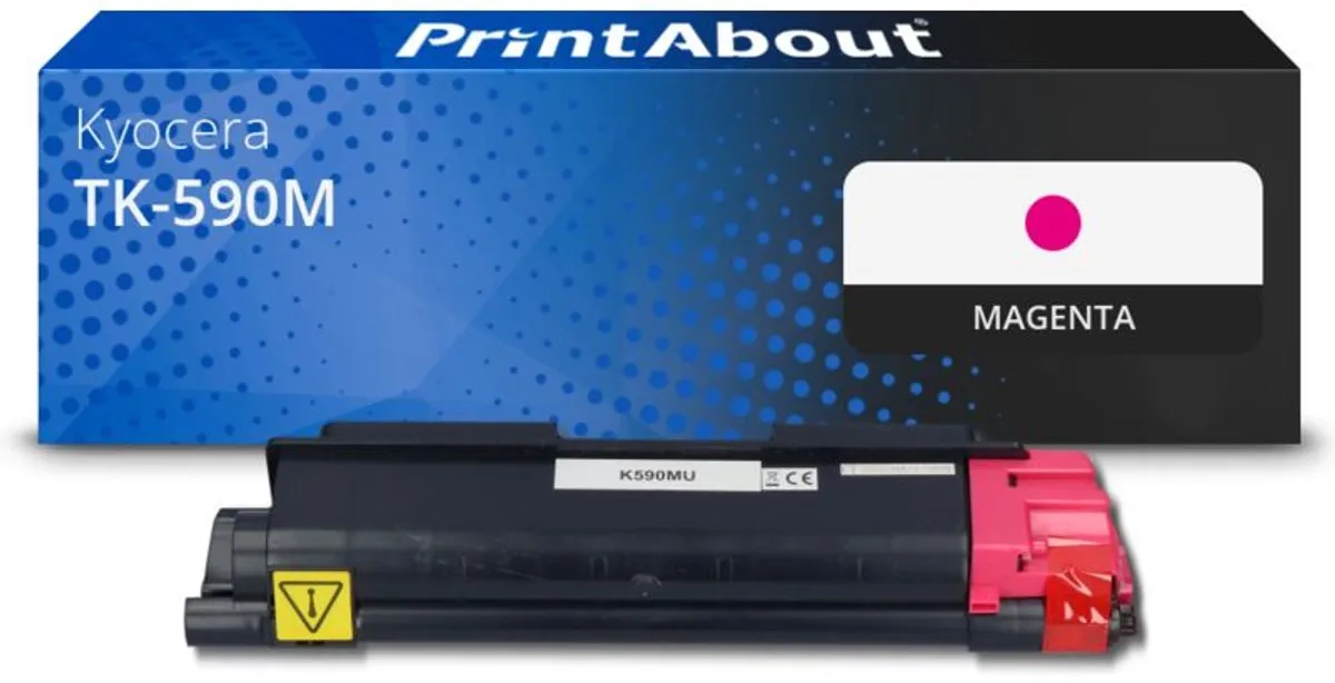PrintAbout Kyocera TK-590M Toner Magenta