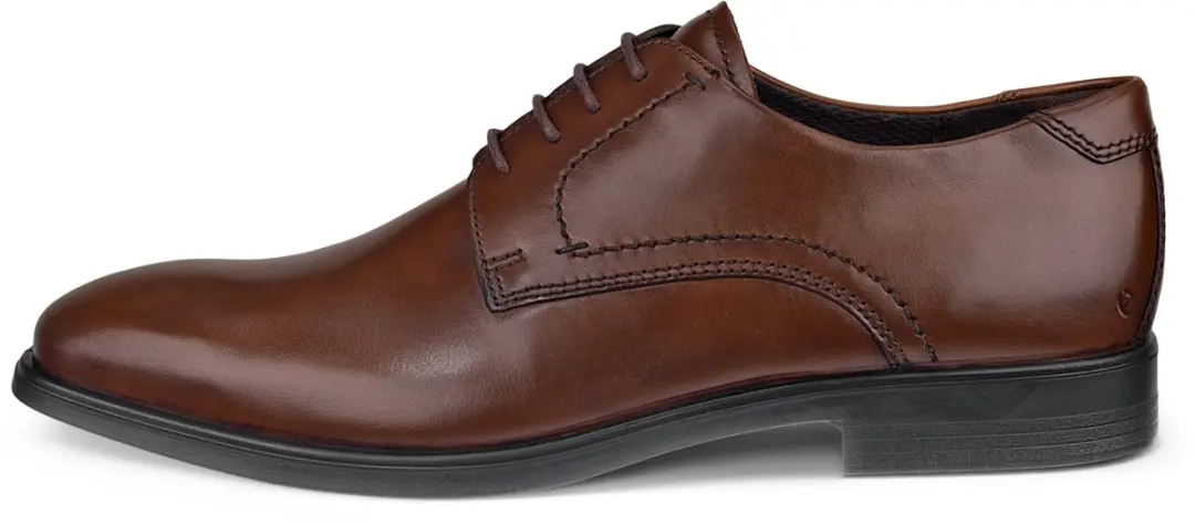 ECCO Melbourne Heren Veterschoen 621634 - Bruin - Maat 42