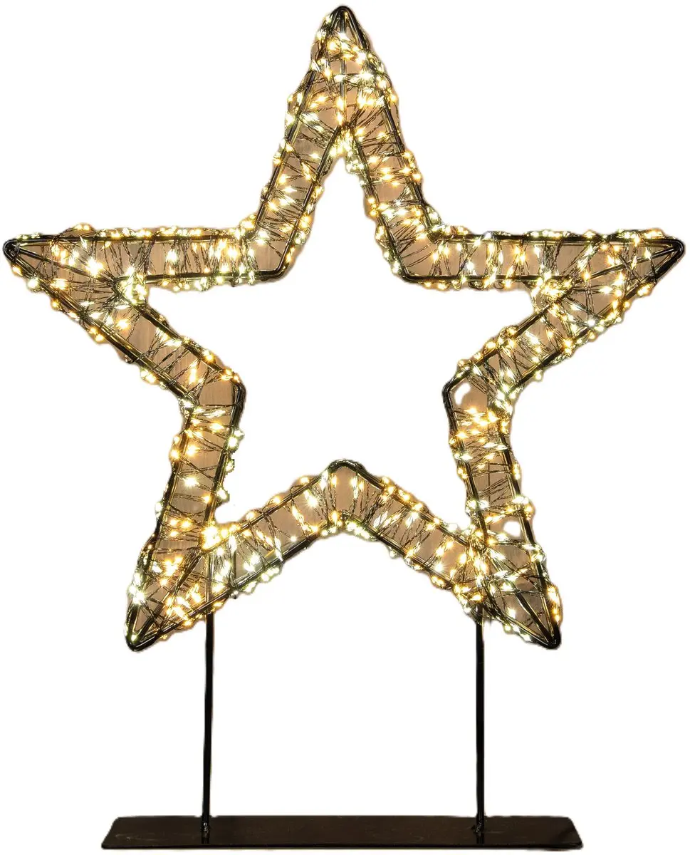 Anna's Collection Verlichte Ster D36cm - 1200 LED Warm Wit