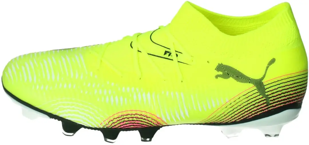 PUMA Future 8 Match FG/AG Sportschoenen 42 - Geel/Zwart - afbeelding 6 van 6