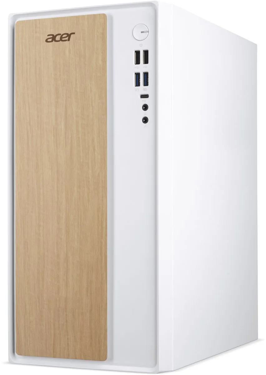 Acer Aspire TC-101 I5316W56 Desktop PC - i5 16GB SSD 1TB RTX 5060 - Wit