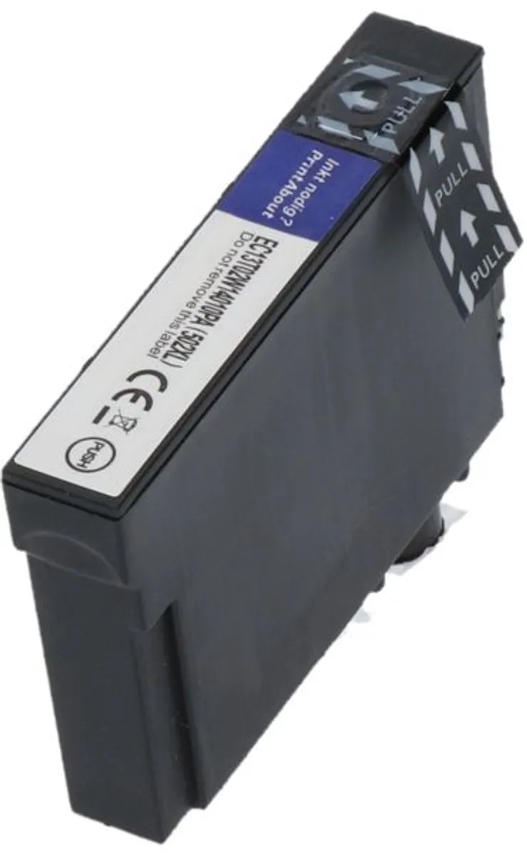 PrintAbout Inktcartridge C13T02V14010 Zwart - 17ml - o.a. Epson XP345/XP352