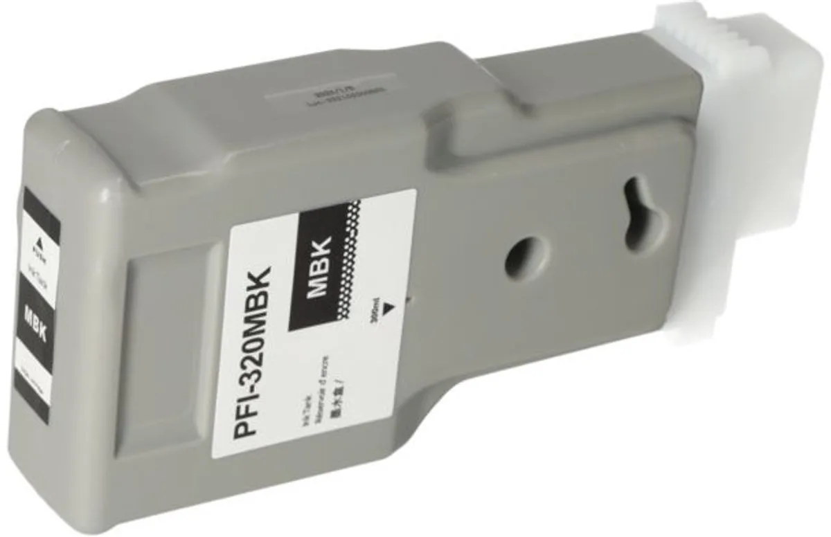 PrintAbout PFI-320MBK Inktcartridge Mat-zwart - 300ml - Canon