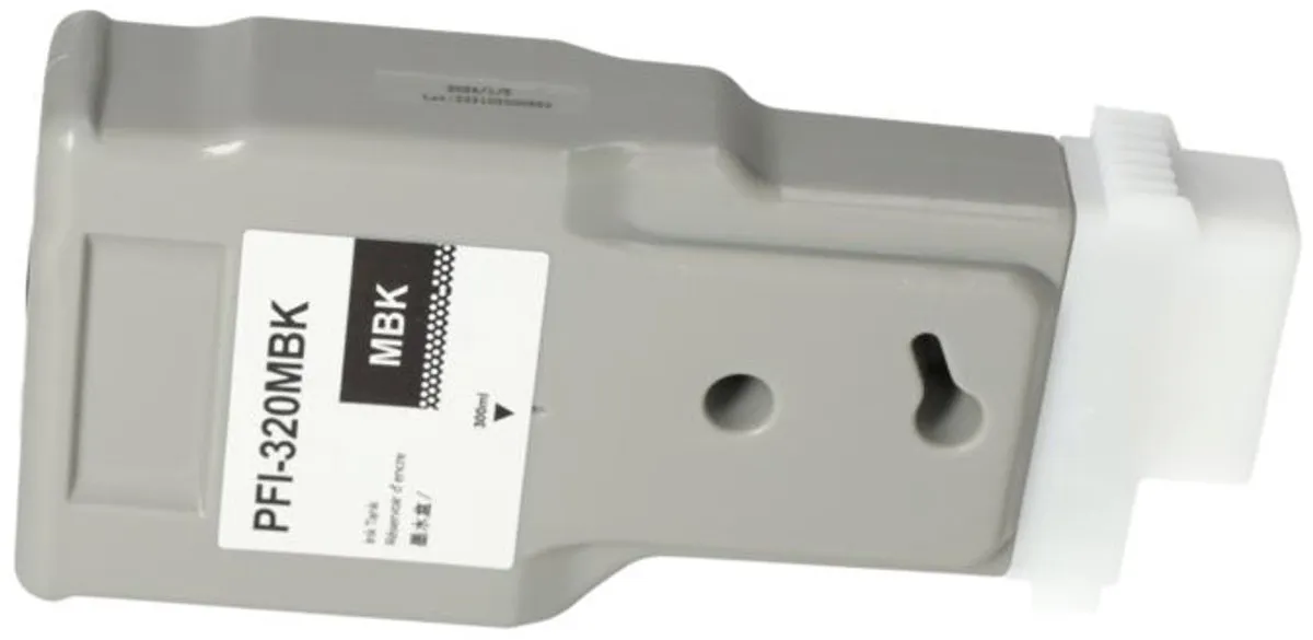 PrintAbout PFI-320MBK Inktcartridge Mat-zwart - 300ml - Canon