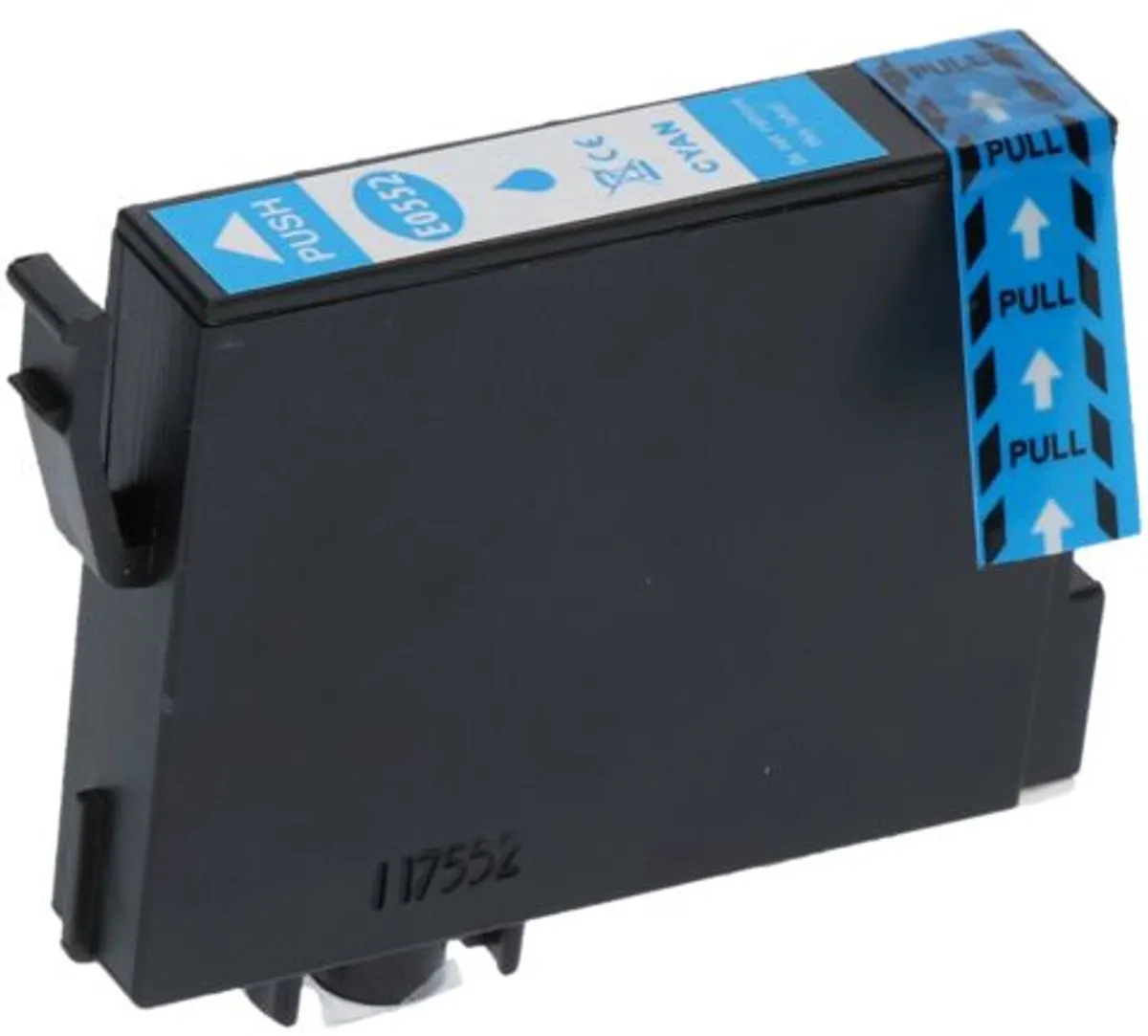 PrintAbout Epson T055 Cyaan Inktcartridge C13T055240-PA - 17ml