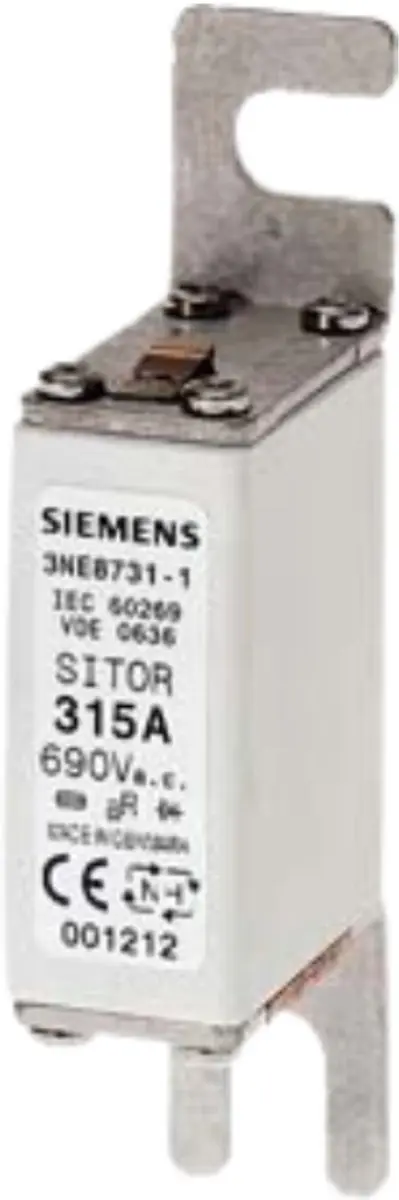 Siemens sitor fuselink with bolt-on links NH000 200A aR 10stuks (3NE87251)