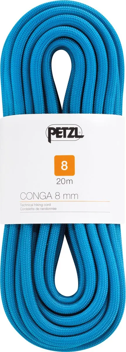 Petzl Conga 8mm Touw - 30m - Blauw
