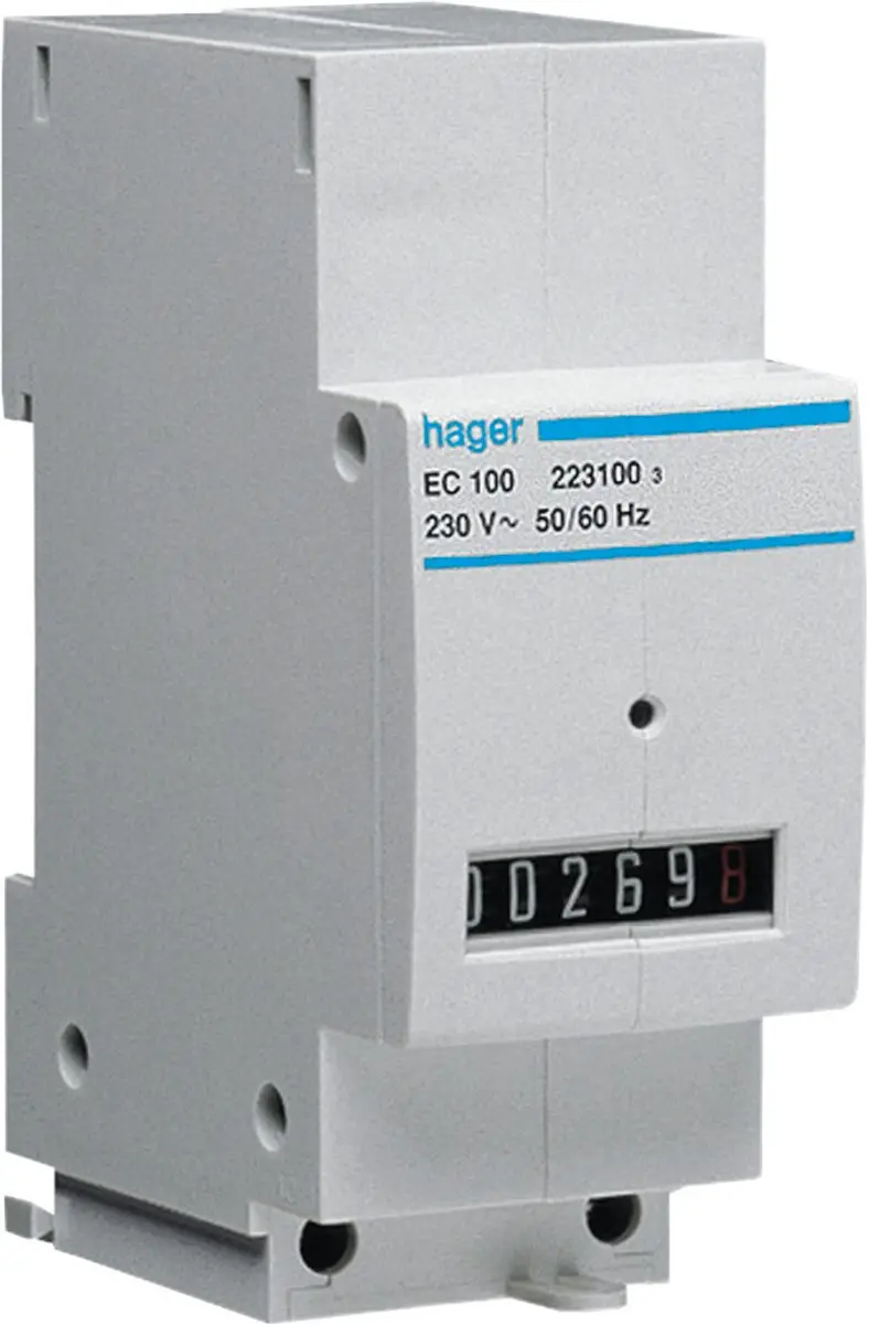 Hager EC100 HAGER BEDR.UREN TELLER