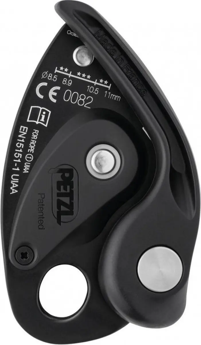 Petzl Grigri Zekeringsapparaat - Grijs