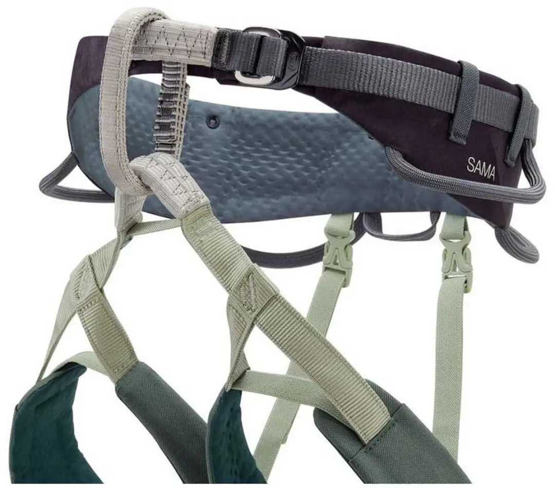 Petzl Sama Klimgordel - 4 Lussen - Dark Grey