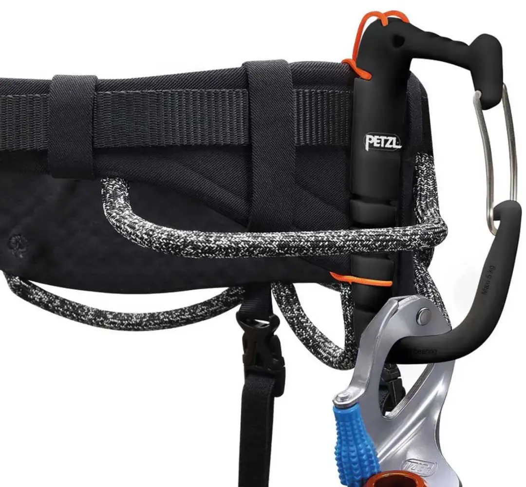 Petzl AQUILA Harnas - 4 Lussen - Zwart