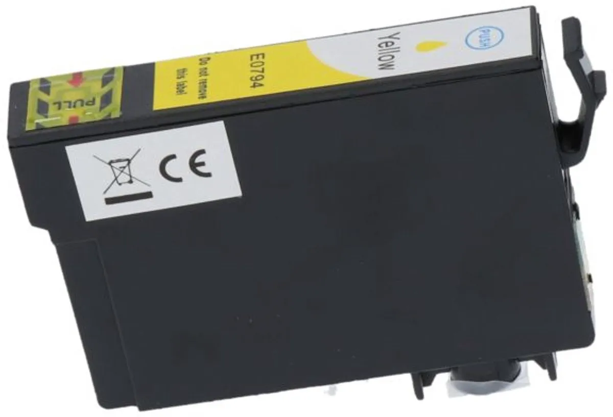 PrintAbout T079 Geel Inktcartridge C13T07944010 - 13ml - o.a. Epson