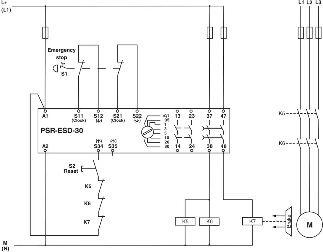 Phoenix Contact PSR-SPP-24DC/ESD/4X1/30 Veiligheidsrelais