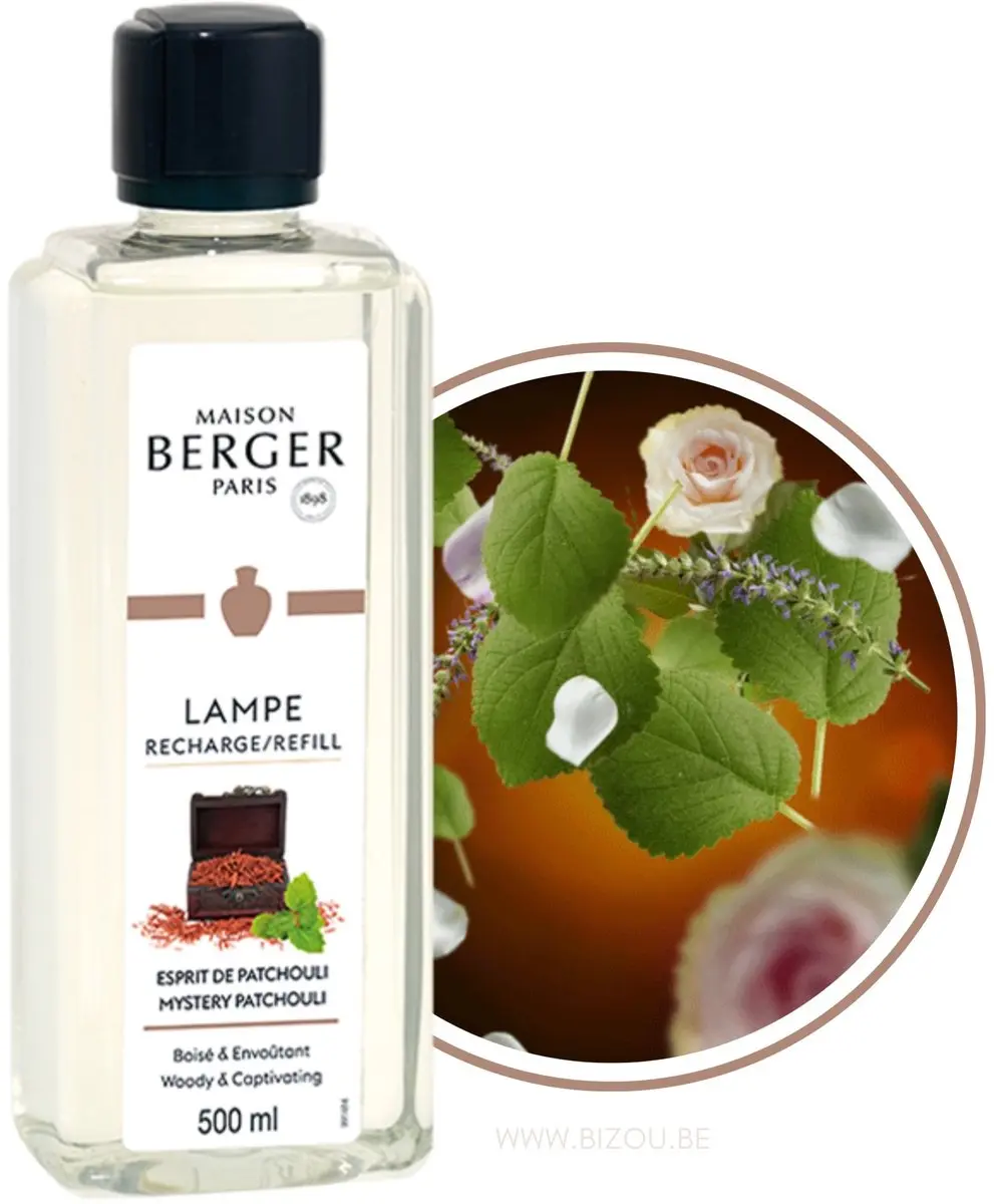 Lampe Berger Esprit de Patchouli Navulling 500ml
